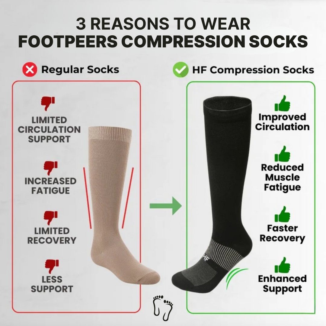 FootPeers™ Compression Socks - For Boosting Blood Circulation