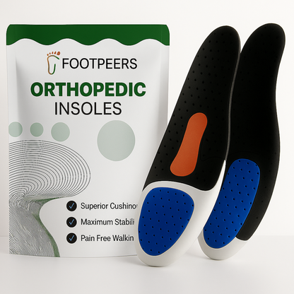 FootPeers™ Orthopedic Insoles - Instant Pain Relieving and Shock Absorbing